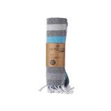 Multifunktionelt tppe Striber Bl (170 x 90 cm) #9