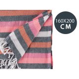 Multifunktionelt tppe Striber Pink (160 x 200 cm) #9