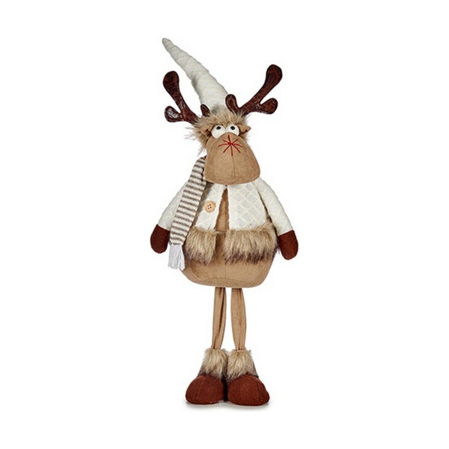 Julerensdyr Brun Hvid 24 x 63 x 27 cm #1