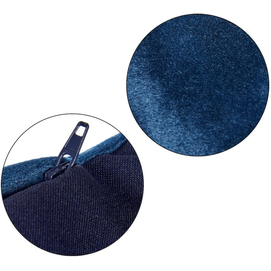 Pude Fljl Bl Polyester (45 x 13 x 45 cm) #3