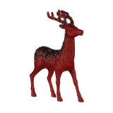 Indretning Medium Rensdyr 15 x 45 x 30 cm Rd Bl Fuchsia Plastik #1