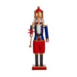 Dekorativ figur Rd Bl Nddeknkker 18,5 x 81,5 x 16,5 cm Plastik #1