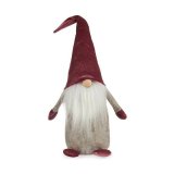 Dekorativ figur Dvrg Gr Rdbrun Hvid Tr Sand 14 x 48 x 17,5 cm #1