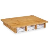 Skrebrt Kinvara KT216001-4 Brun Gennemsigtig 40 x 6 x 28 cm #1