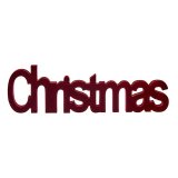 Dekorativ figur Christmas 11 x 2,5 x 36,5 cm Rd Tr #1