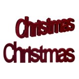 Dekorativ figur Christmas 11 x 2,5 x 36,5 cm Rd Tr #5