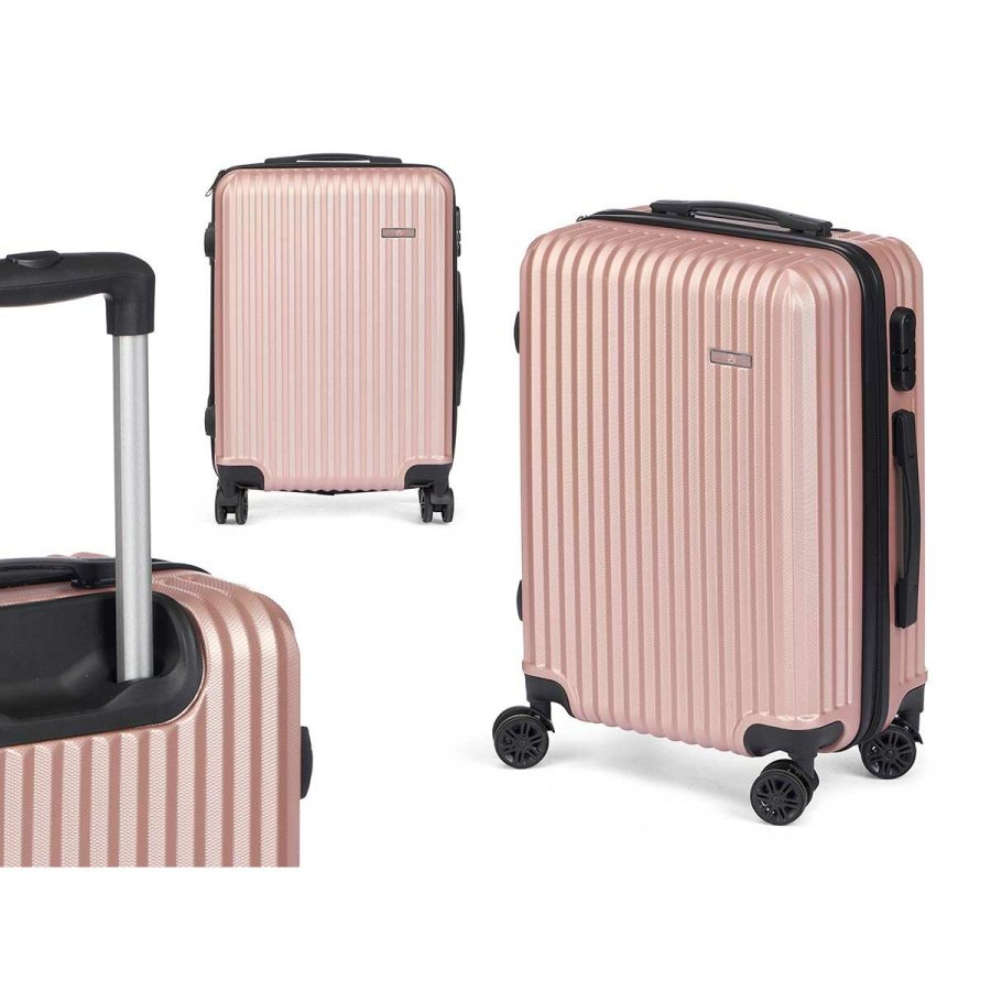 H�ndbagage HT-017-R HT-017-R Pink 55 x 35 x 20 cm Striber #2
