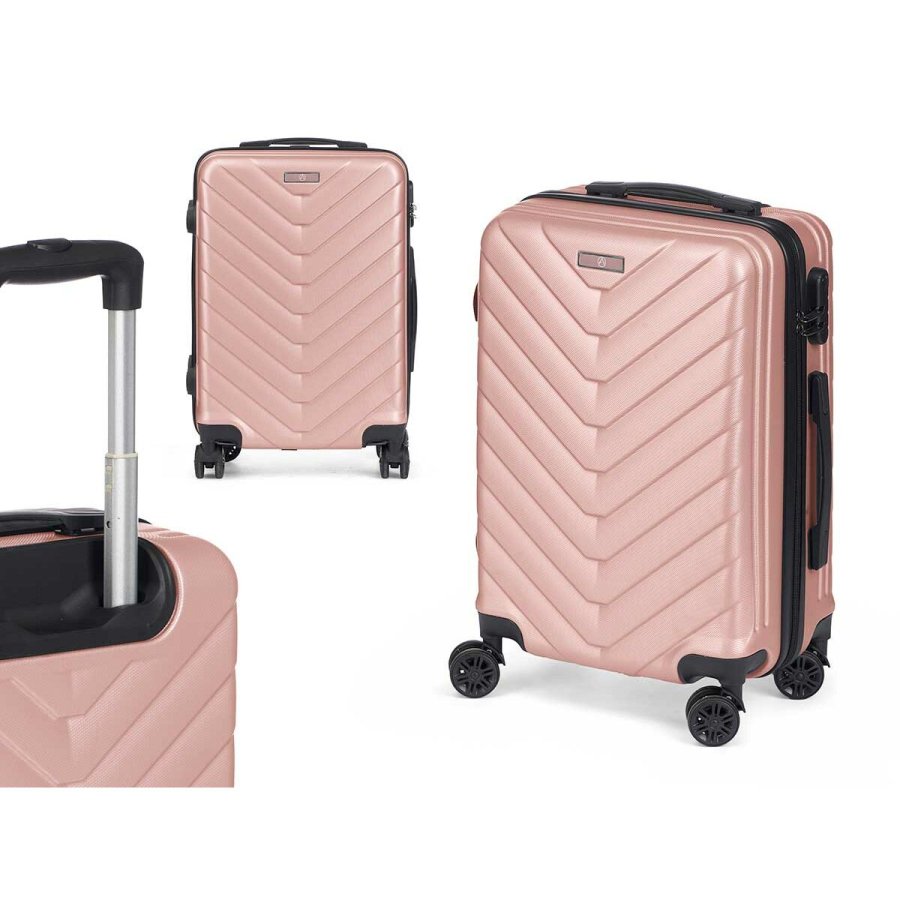 H�ndbagage HT-025-R HT-025-R Pink 55 x 35 x 20 cm #2