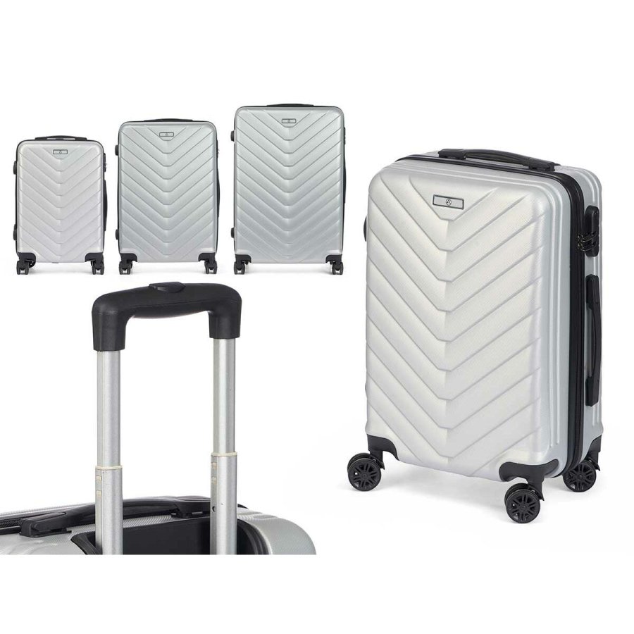 Kuffert-s�t 92777 Lysegr� 3 Dele #2