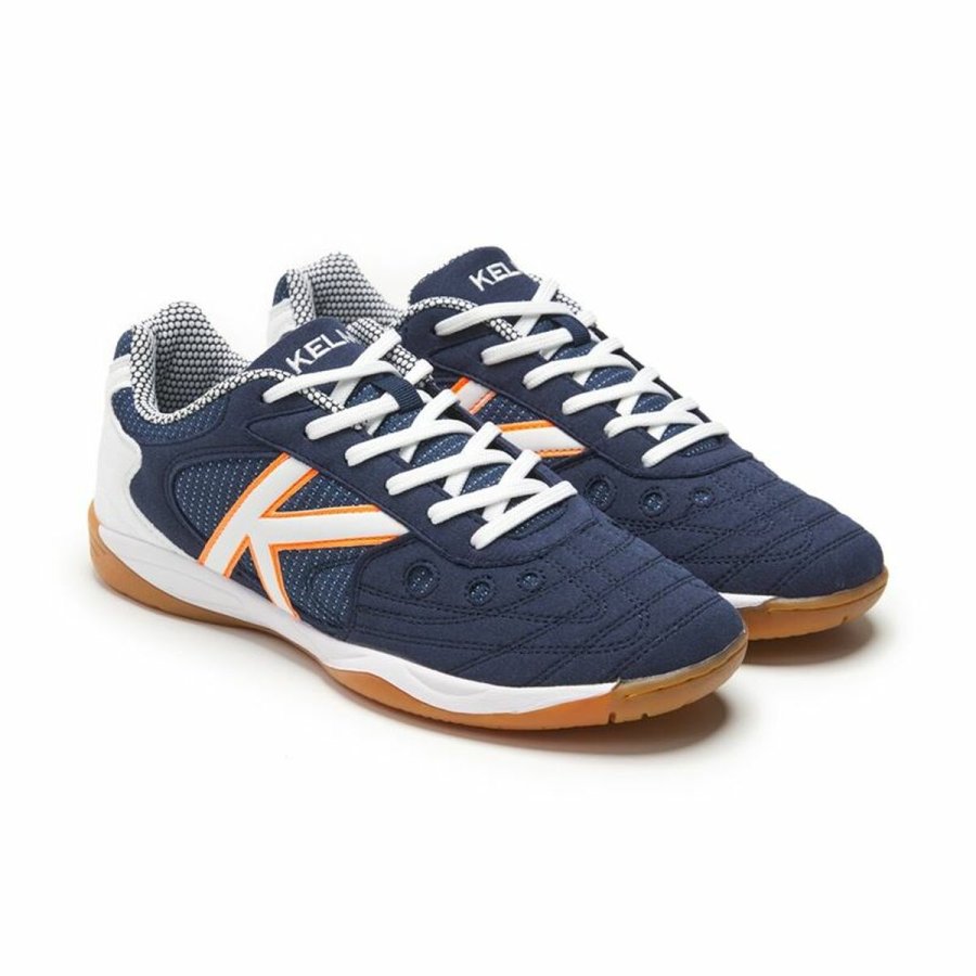 Indendrs fodboldstvler til voksne Kelme Indoor Copa Marinebl #4
