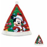 Julemandshat Mickey Mouse Bl� R�d 37 cm B�rns #3