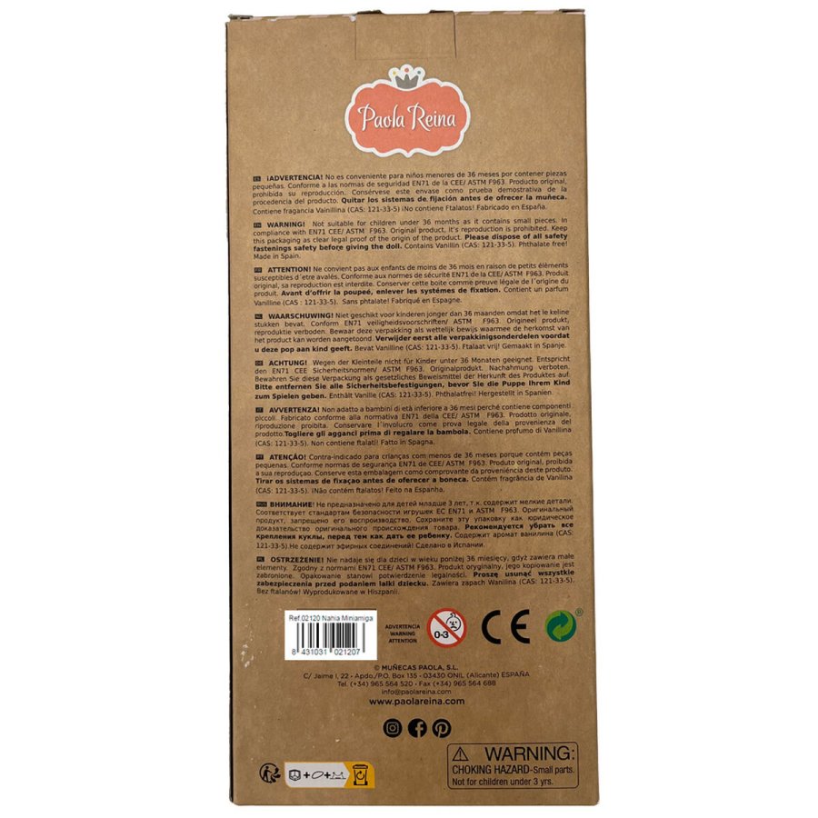 Dukke Paola Reina Nahia 21 cm #2