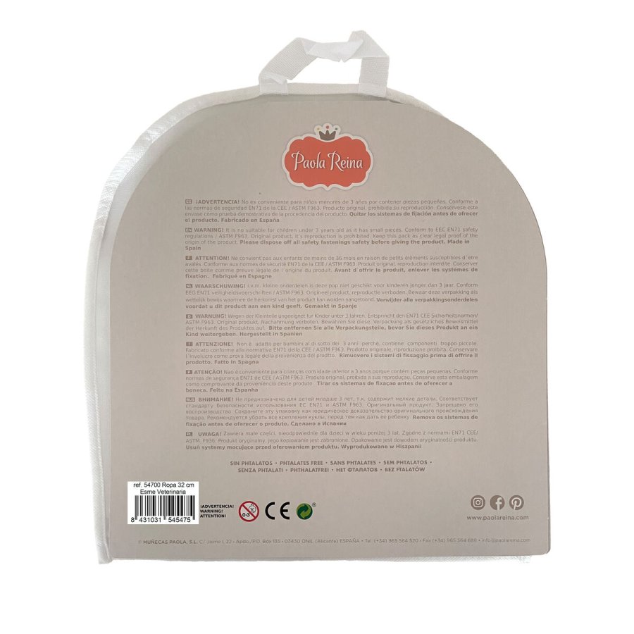 Dukketj Paola Reina Esme 32 cm Dyrlge #2