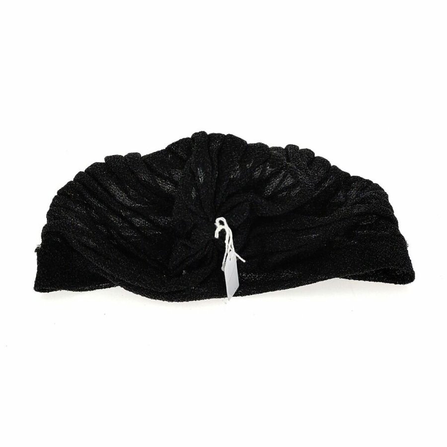 Hat Araban Sort Lurex Fold #1