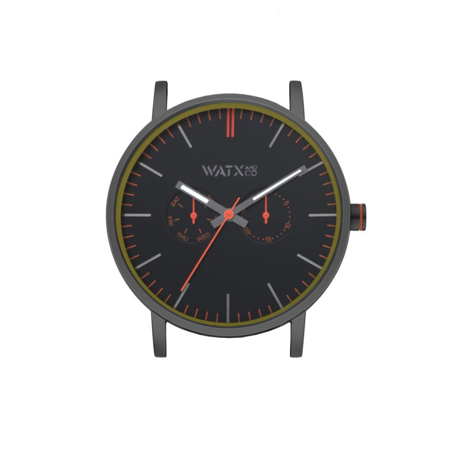 Unisex ur Watx & Colors  WXCA2713 Sort ( 44 mm) #1