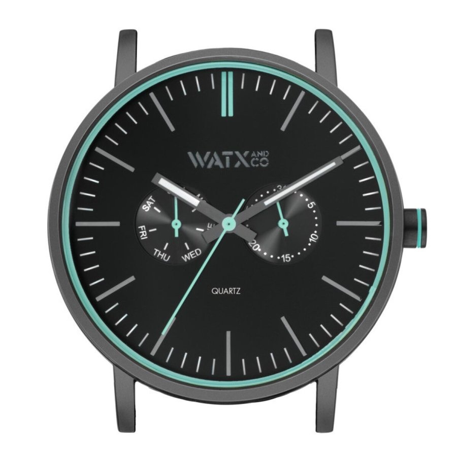 Unisex ur Watx & Colors  WXCA2718 Sort ( 44 mm) #1