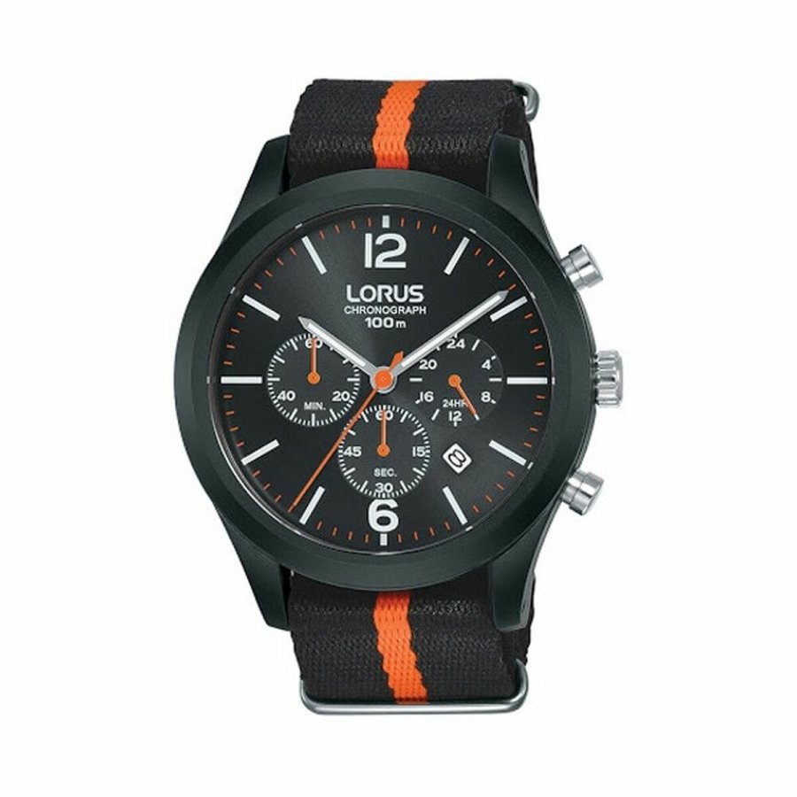 Herreur Lorus SPORTS Sort ( 44 mm) #1