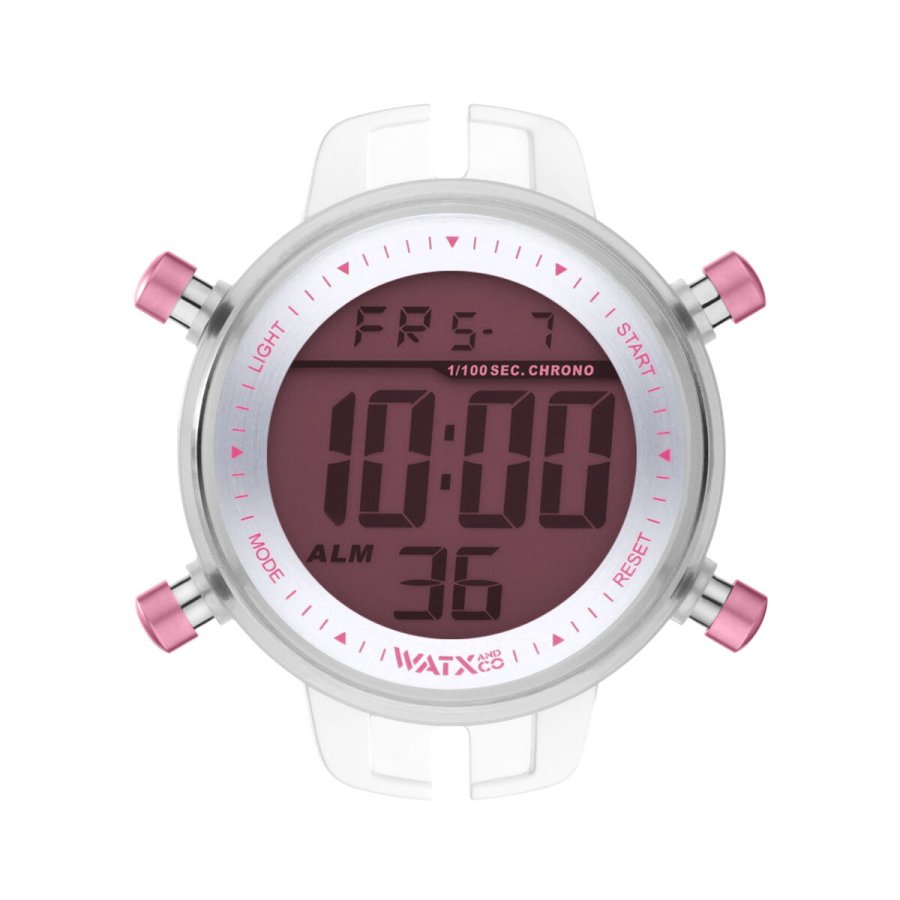 Unisex ur Watx & Colors RWA1099  Pink ( 43 mm) #1