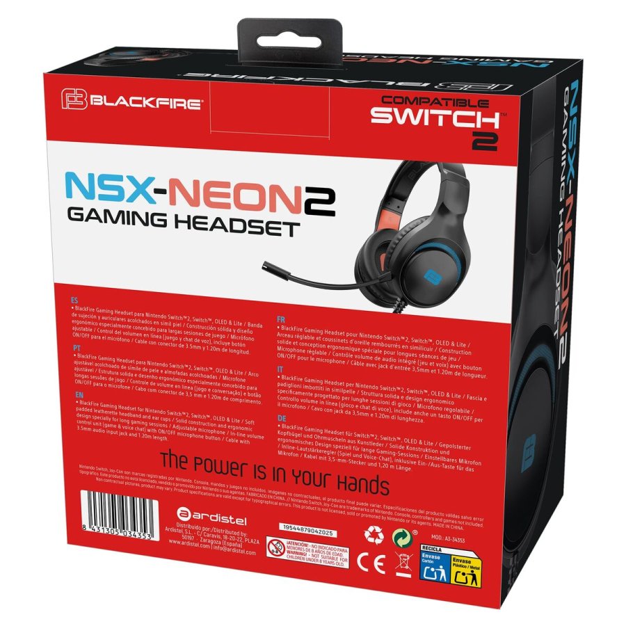 Hovedtelefoner Ardistel 5034353 Sort #6