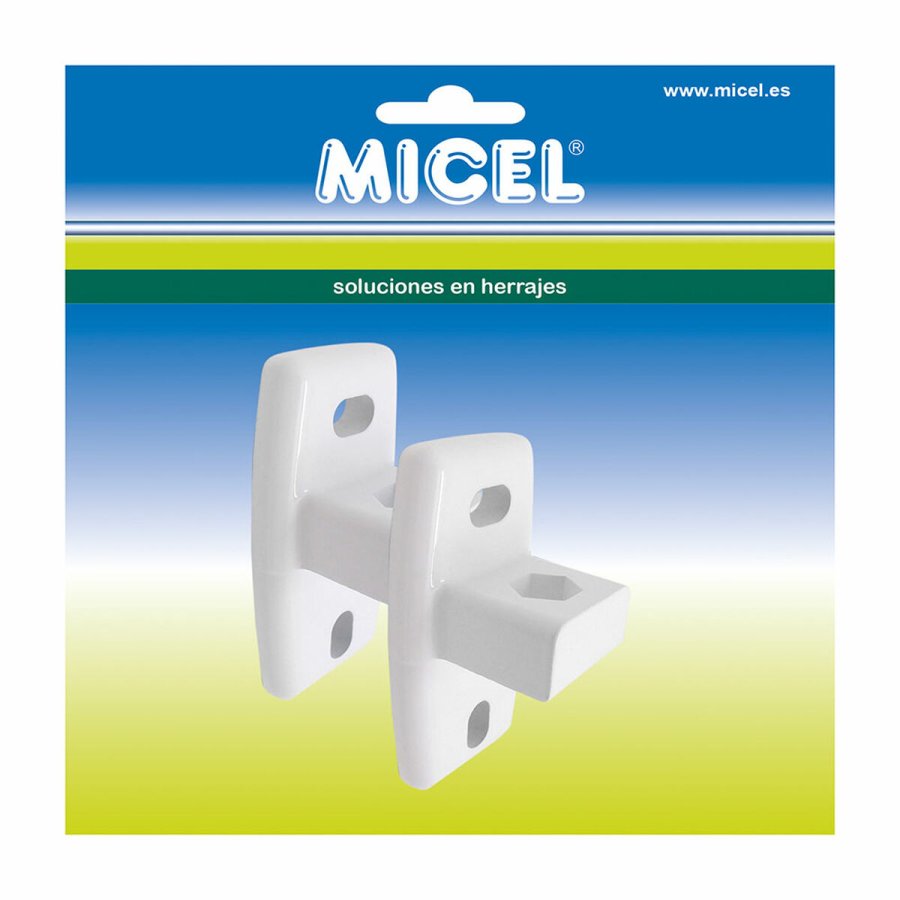 Beslag til markise Micel TLD02 Hvid 4,4 x 3,82 x 8,6 cm V�g 2 Dele #2