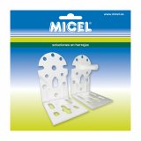 Beslag til markise Micel TLD08 Hvid 6,5 x 8,6 x 10,8 cm Aksel #2