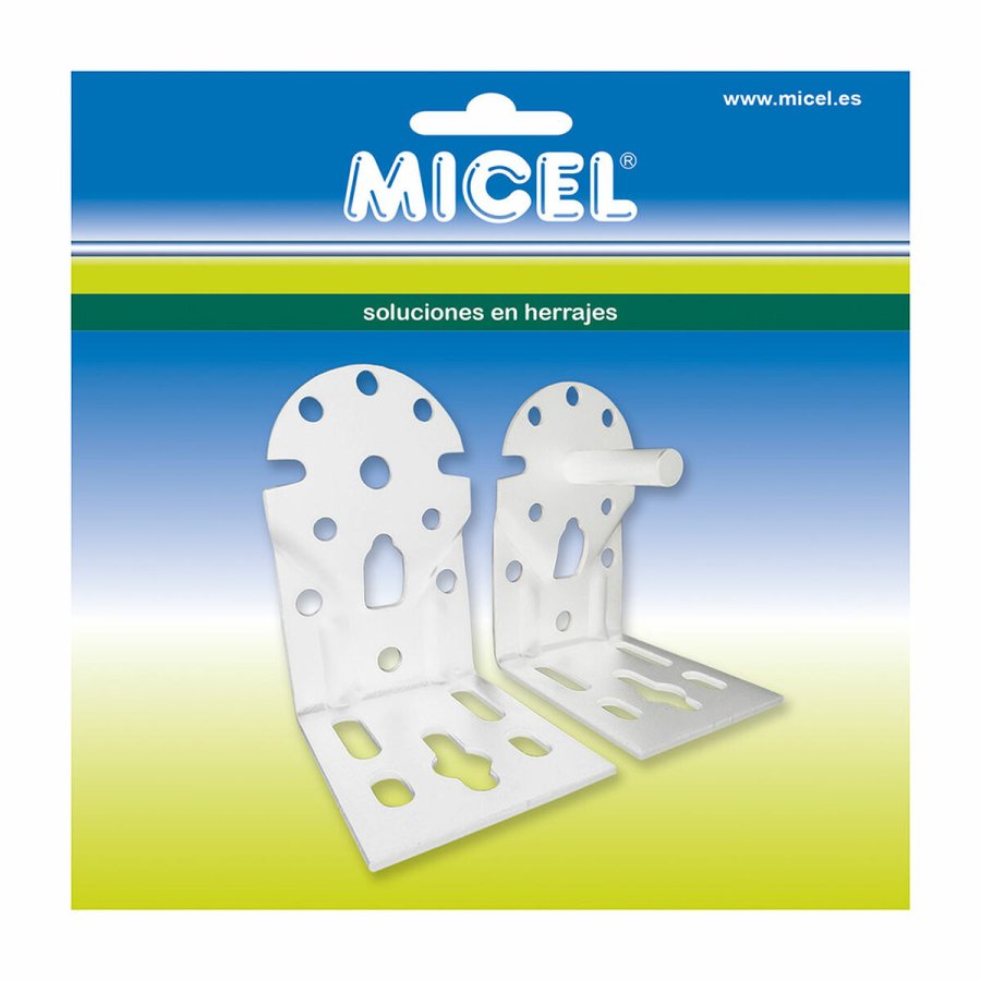 Beslag til markise Micel TLD08 Hvid 6,5 x 8,6 x 10,8 cm Aksel #2