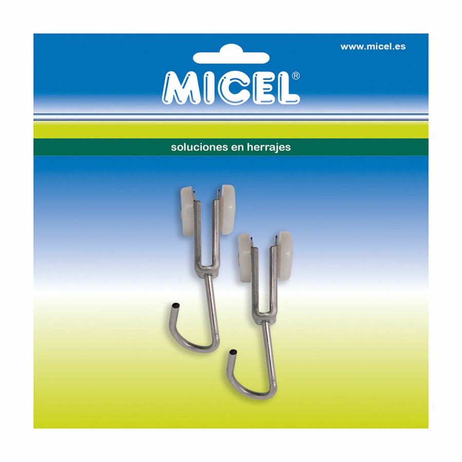 Remskive til pergola Micel TLD17 Rustfrit st�l 18,5 x 17 x 60 mm Udvendig 2 enheder #2