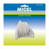 Remskive til pergola Micel TLD20 Nylon 7,3 x 7,3 x 8 cm Stransko Hvid #2