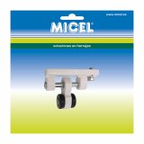 Remskive til pergola Micel TLD21 Nylon 65 x 18,5 x 48 mm L�ber Hvid #2
