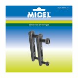 Sammenf�jningsplade Micel TLD25 65 x 14,5 x 6 mm Markise Nedre #2