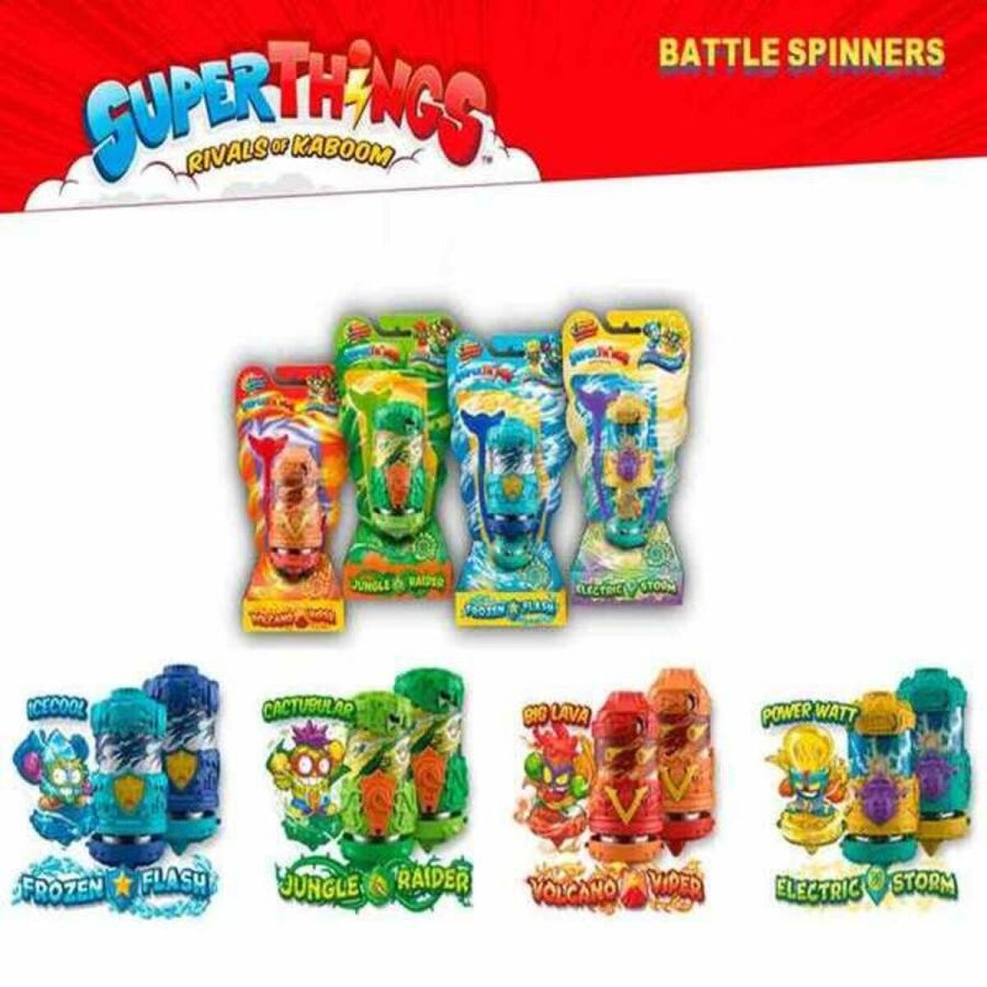 Action Dukke SuperThings Battle Spinners 15,3 x 7 x 24,5 cm #1