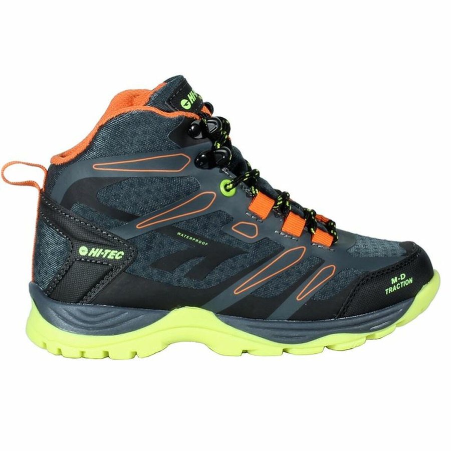 Vandrestvler Hi-Tec Toubkal Mid Waterproof Sort Lysegr #1
