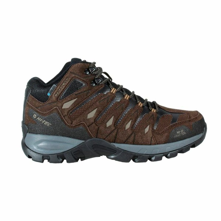 Vandrestvler Hi-Tec Corzo Mid Wp Brun #1