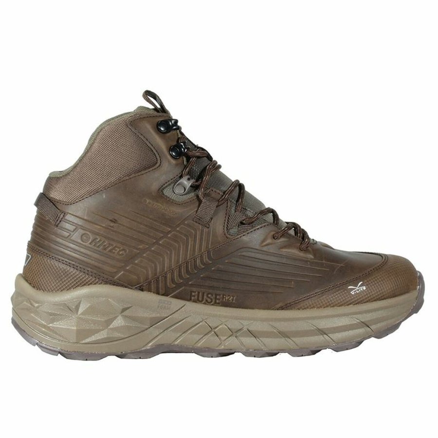 Vandrestvler Hi-Tec Geo Fuse Trek Mid Brun #1