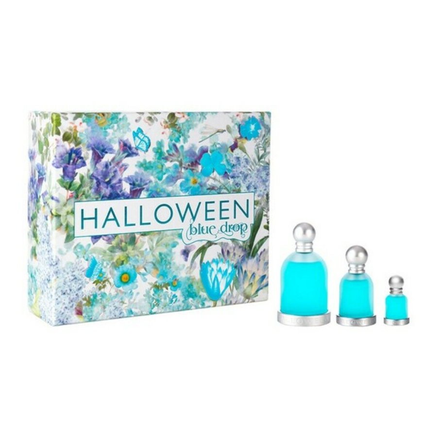 Parfume s�t til m�nd Halloween Blue Drop Jesus Del Pozo EDT (3 pcs) (3 pcs) #1
