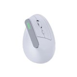 Mus Nilox Wir Vertical Rec. Silen 1600DPI Hvid 1600 dpi #1