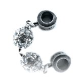 Perler Viceroy VMM0071-00 S�lvfarvet 1 cm #2