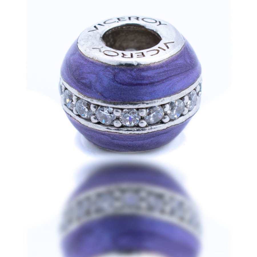 Perler til kvinder Viceroy VMM0317-27 Lilla 1 cm #2