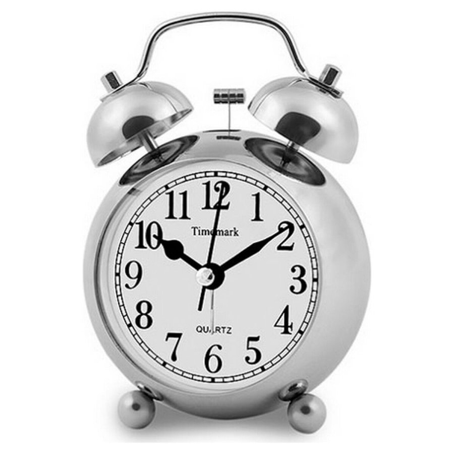 Analogt vkkeur Timemark Slvfarvet (9 x 13,5 x 5,5 cm) #1