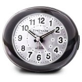 Analogt vkkeur Timemark Sort LED Lys Stille Snooze Aftensprogram 9 x 9 x 5,5 cm (9 x 9 x 5,5 cm) #1