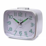 Vkkeur Timemark 12 x 9,5 x 6,5 cm Traditionel Analog Slvfarvet #1