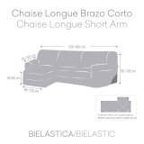 Betrk til chaiselong med kort arm til venstre Eysa ROC Lysegr 120 x 120 x 360 cm #5
