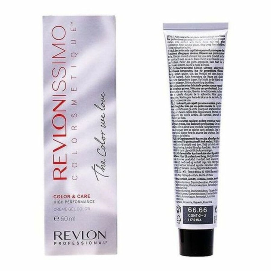 Permanent Farve Revlonissimo Revlon Revlonissimo Colorsmetique NMT 66,66 N 66.66 (60 ml) #1