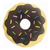 Plush legetj til hunde Gloria 3 x 5 x 14 cm Chokolade Donut Brun #1