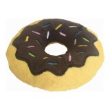 Plush legetj til hunde Gloria 3 x 5 x 14 cm Chokolade Donut Brun #2