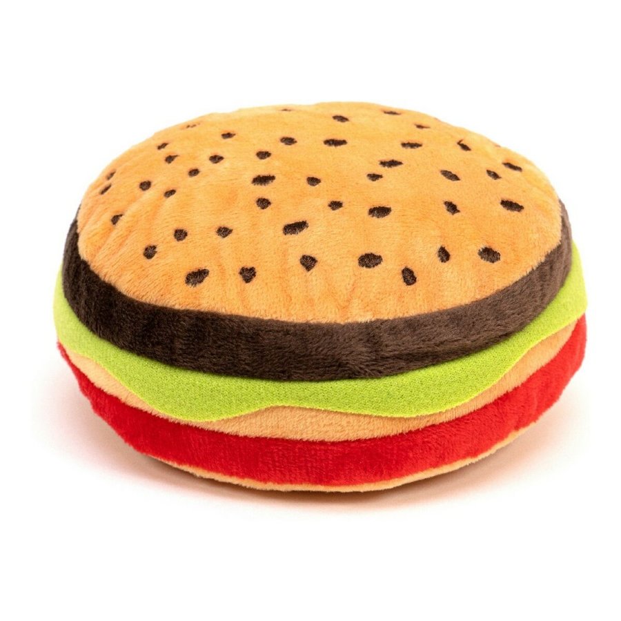 Legetj til hunde Gloria Hamburdog 14 x 6 cm Burger #1