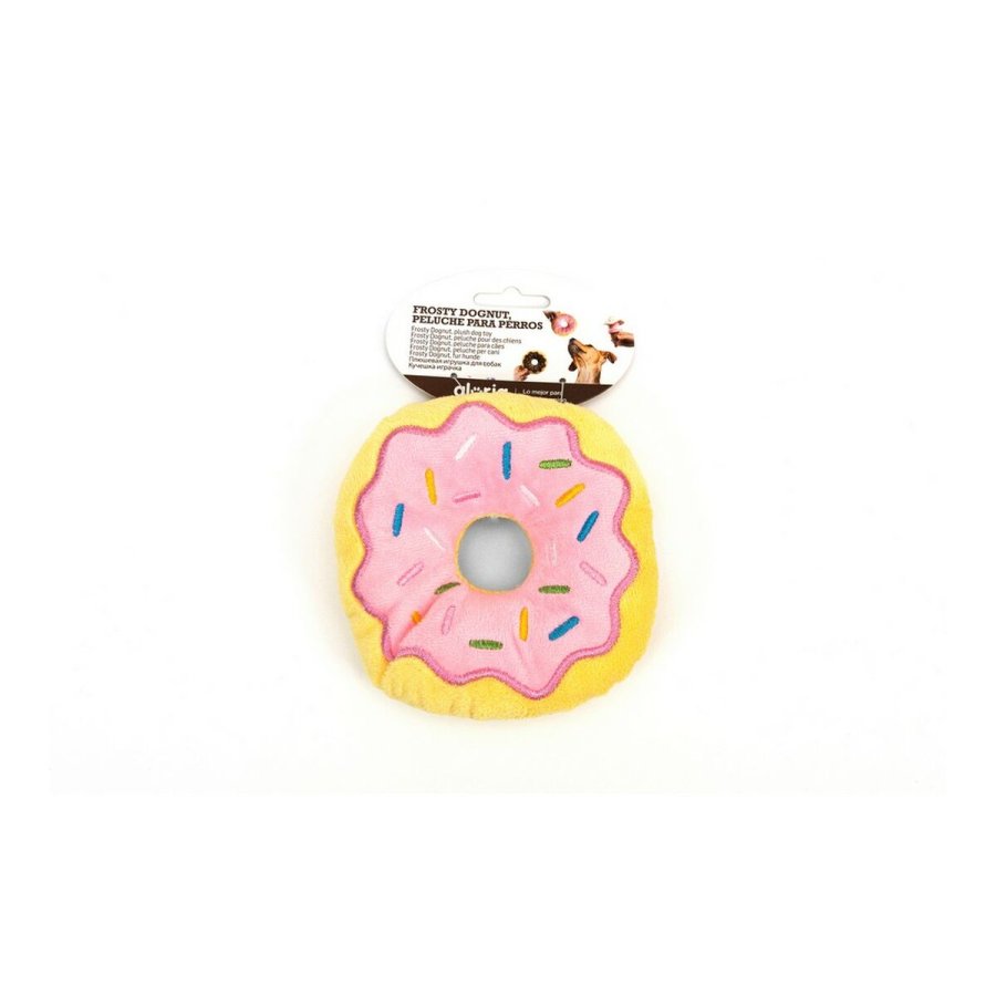 Plush legetj til hunde Gloria Frosty 3 x 5 x 14 cm Donut Pink #3
