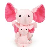 Plush legetj til hunde Gloria Hoa 20 cm Pink Elefant #1