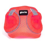 Hundesele Gloria Air Mesh Trek Star Justerbar Pink L (33,4-35 cm) #1