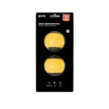 Kledyrsbold Gloria PLAY AND RUN Gul TPR M 6,35 cm 2 enheder #1